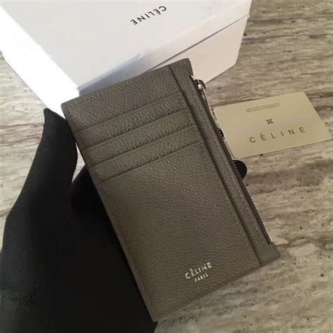 celine wallet card holder|celine card holder for sale.